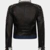 Elegancka kurtka motocyklowa w stylu rebelianckim Elegancka kurtka motocyklowa w stylu rebelianckim
