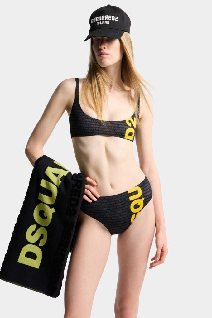 Figi bikini z logo Dsquared2 Figi bikini z logo Dsquared2