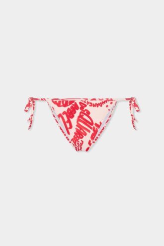 Fioletowe figi bikini Rebel Hibiscus