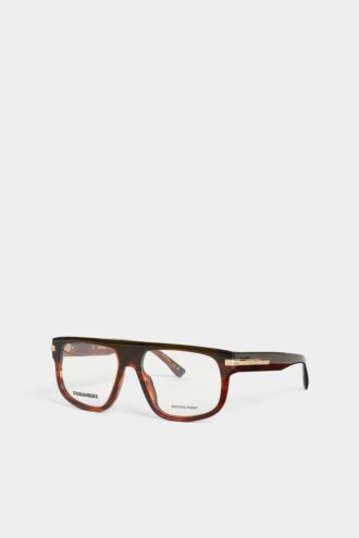 Hype Brown Horn Olive Okulary korekcyjne