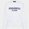 Idealnie dopasowana bluza z okrągłym dekoltem Dsquared2 Milano Idealnie dopasowana bluza z okrągłym dekoltem Dsquared2 Milano