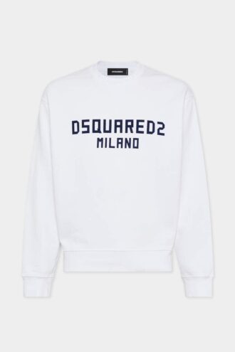 Idealnie dopasowana bluza z okrągłym dekoltem Dsquared2 Milano
