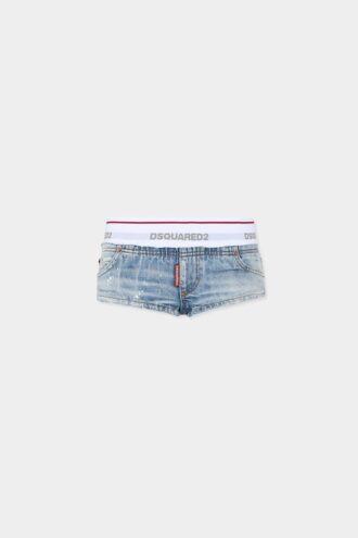 Jasne jeansowe szorty