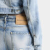 Jasne, luźne Jeansy z efektem Diagonale Wash Jasne, luźne Jeansy z efektem Diagonale Wash