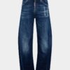 Jeansy Loose Twist w ciemnym odcieniu Smoker Wash Jeansy Loose Twist w ciemnym odcieniu Smoker Wash