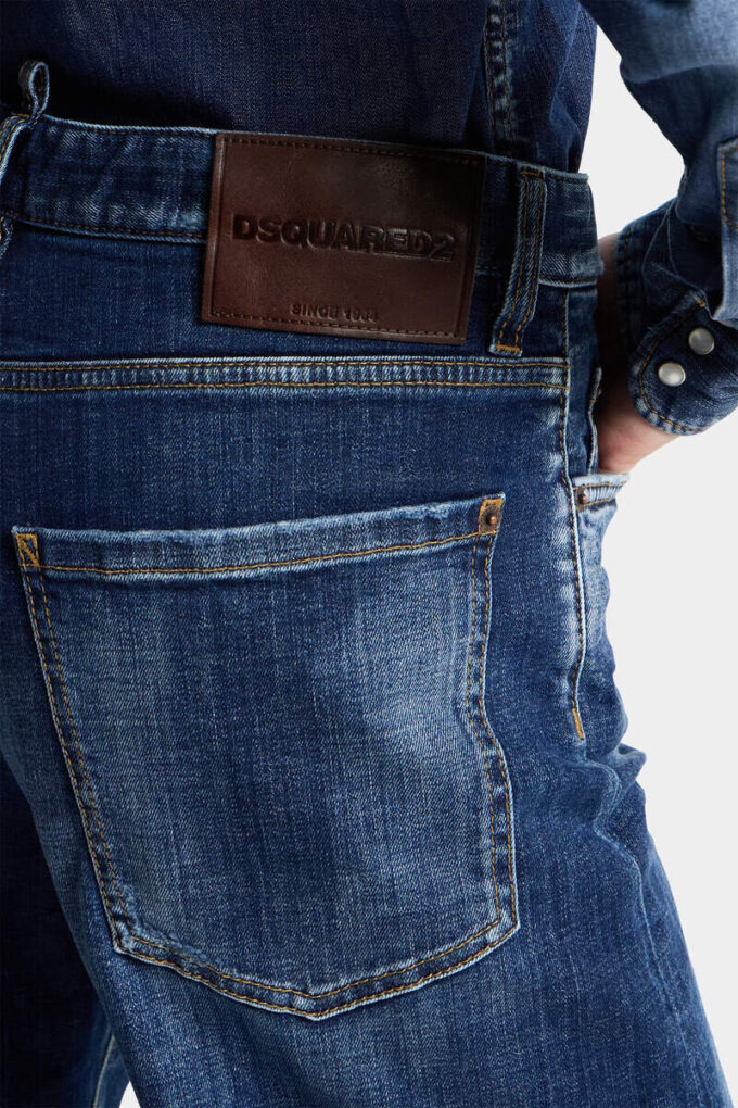 Jeansy Loose Twist w ciemnym odcieniu Smoker Wash Jeansy Loose Twist w ciemnym odcieniu Smoker Wash