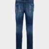 Jeansy Teddy Mini Front w ciemnym odcieniu Smoker Wash