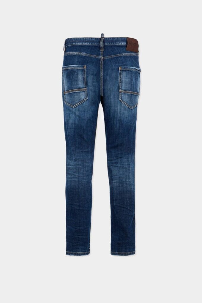 Jeansy Teddy Mini Front w ciemnym odcieniu Smoker Wash