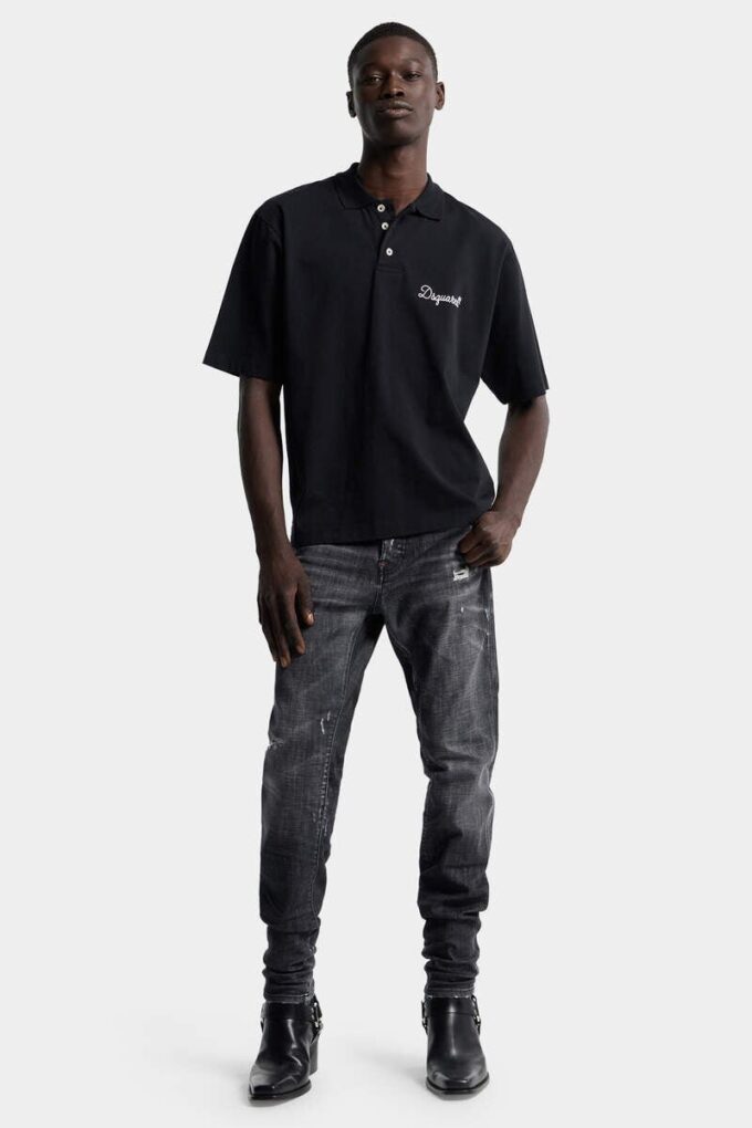Jeansy Teddy w kolorze Black Fog Wash