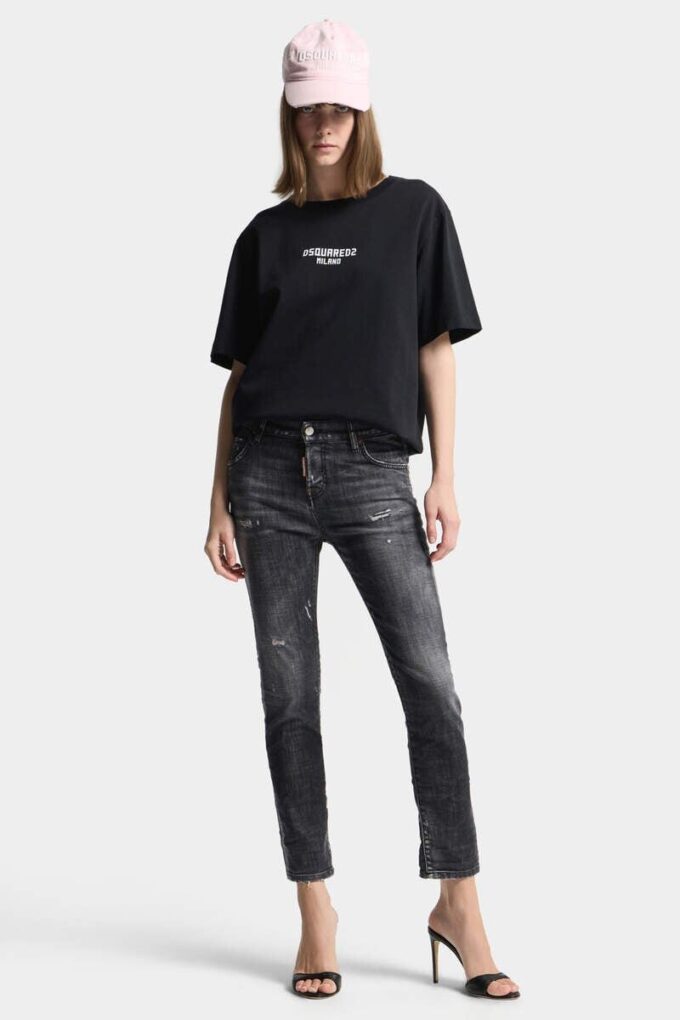 Jeansy Teddy w kolorze Black Fog Wash