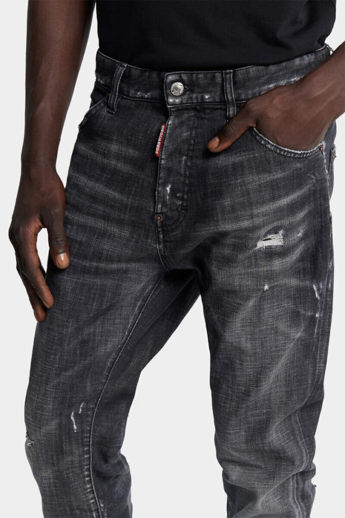 Jeansy Teddy w kolorze Black Fog Wash