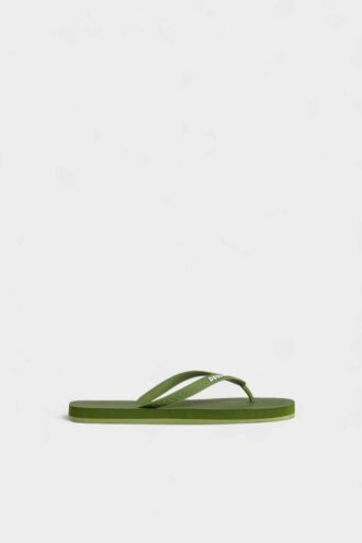 Klapki z logo Dsquared2