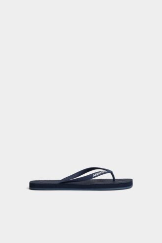 Klapki z logo Dsquared2