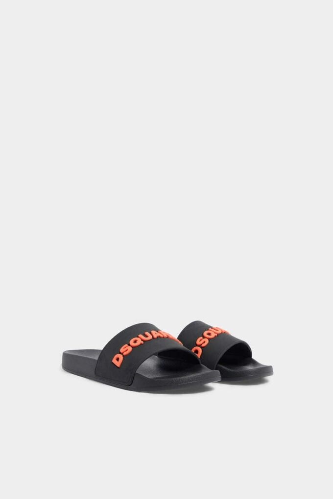 Klapki z logo Dsquared2 Klapki z logo Dsquared2