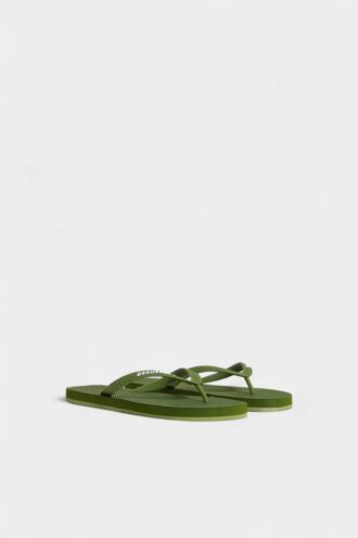 Klapki z logo Dsquared2
