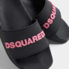 Klapki z logo Dsquared2