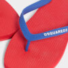Klapki z logo Dsquared2