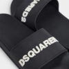 Klapki z logo Dsquared2