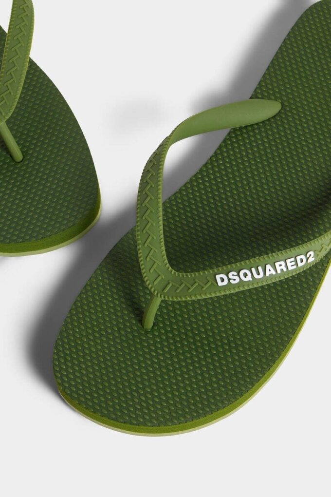 Klapki z logo Dsquared2 Klapki z logo Dsquared2
