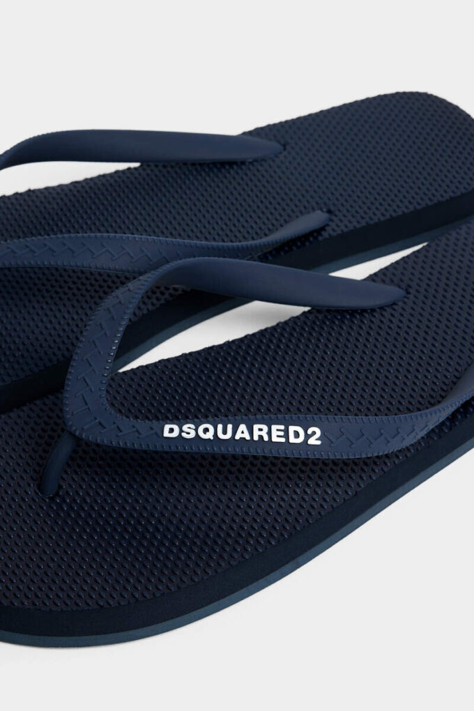 Klapki z logo Dsquared2 Klapki z logo Dsquared2