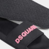 Klapki z logo Dsquared2