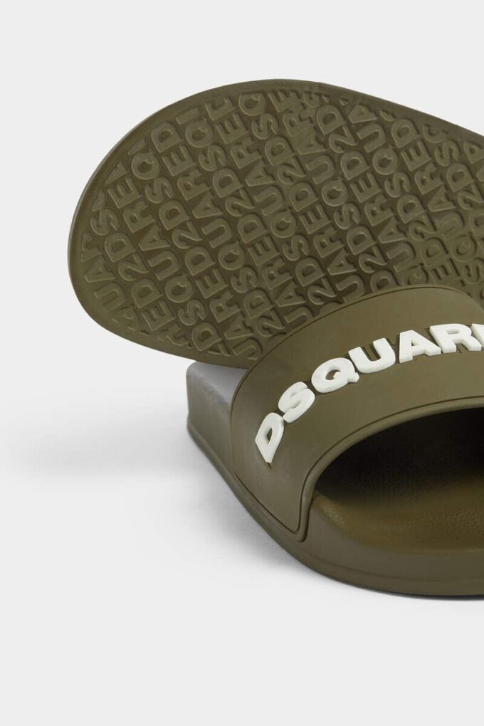 Klapki z logo Dsquared2 Klapki z logo Dsquared2