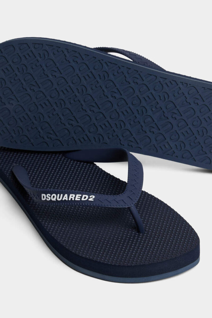 Klapki z logo Dsquared2 Klapki z logo Dsquared2