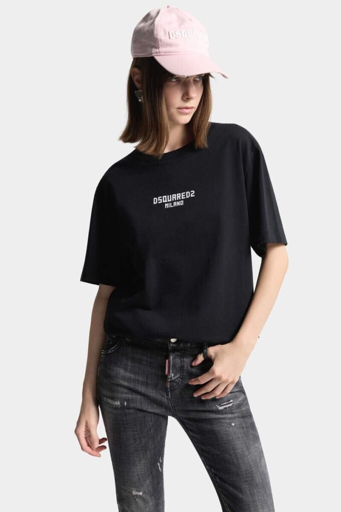Koszula Dsquared2 Milano o luźnym kroju
