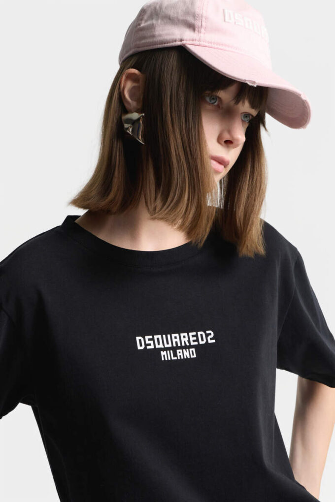 Koszula Dsquared2 Milano o luźnym kroju