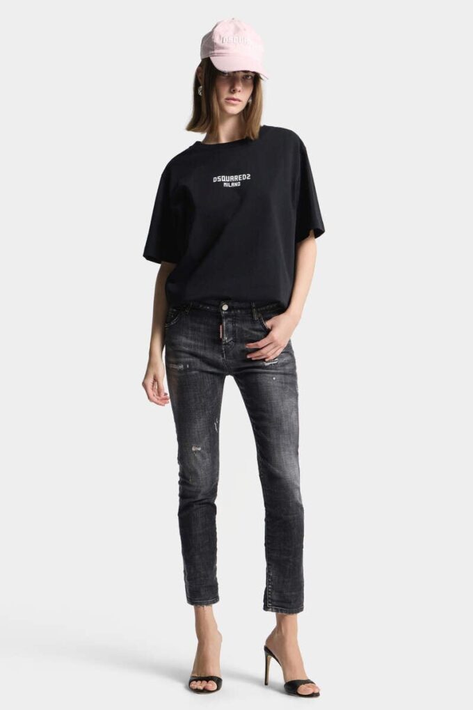 Koszula Dsquared2 Milano o luźnym kroju