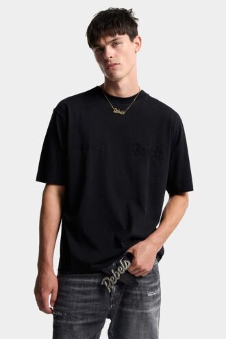 Koszula Dsquared2 Rebels o luźnym kroju