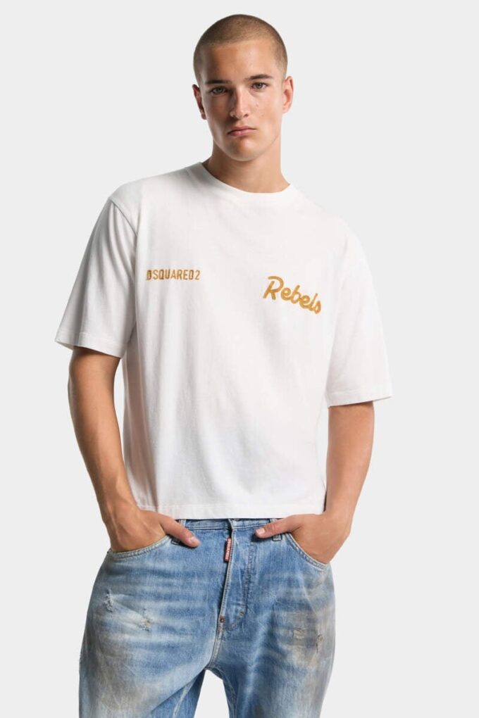 Koszula Dsquared2 Rebels o luźnym kroju Koszula Dsquared2 Rebels o luźnym kroju