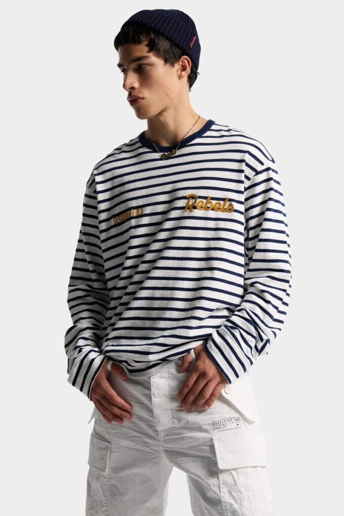 Koszula Dsquared2 Rebels o luźnym kroju Koszula Dsquared2 Rebels o luźnym kroju