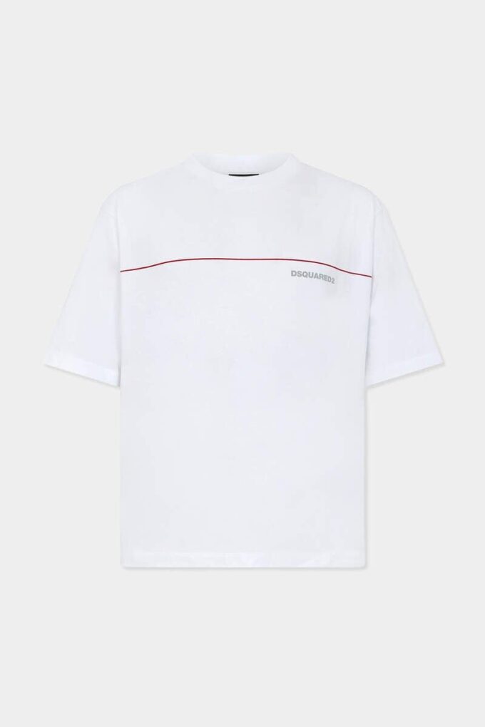 Koszula Dsquared2 Tape o luźnym kroju Koszula Dsquared2 Tape o luźnym kroju