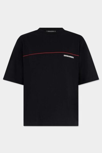 Koszula Dsquared2 Tape o luźnym kroju