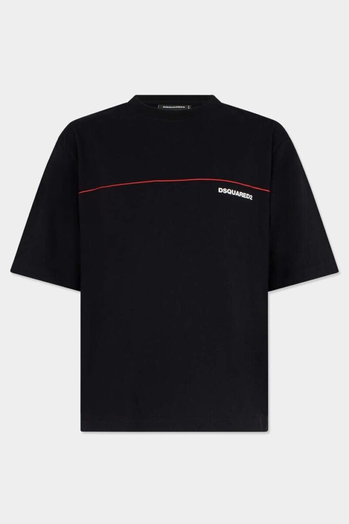 Koszula Dsquared2 Tape o luźnym kroju Koszula Dsquared2 Tape o luźnym kroju