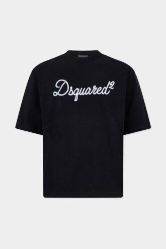 Koszula Dsquared2 z haftem o luźnym kroju Koszula Dsquared2 z haftem o luźnym kroju