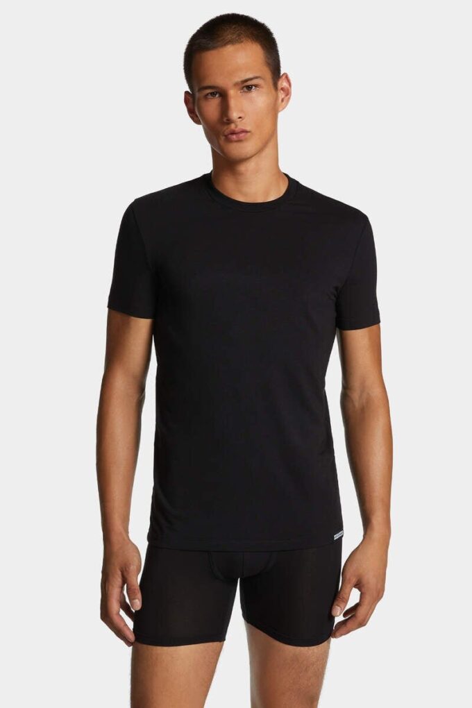Koszula z haftowanym logo Dsquared2