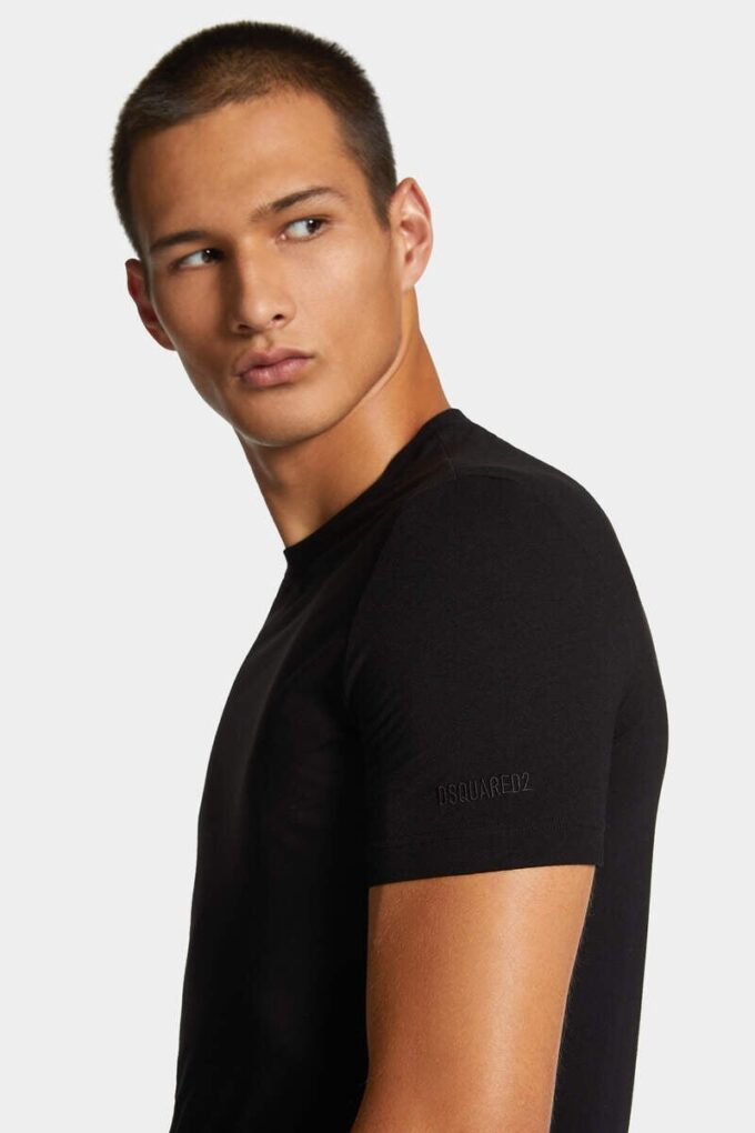 Koszula z haftowanym logo Dsquared2
