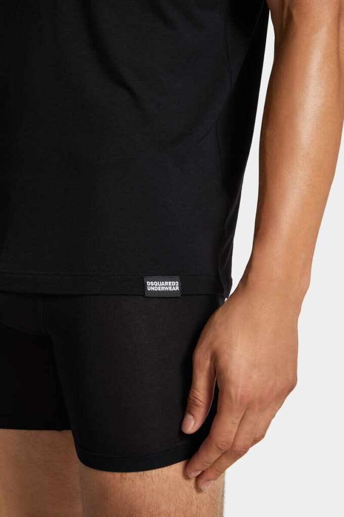 Koszula z haftowanym logo Dsquared2