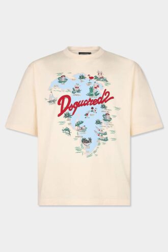 Koszulka Aloha Souvenir o luźnym kroju
