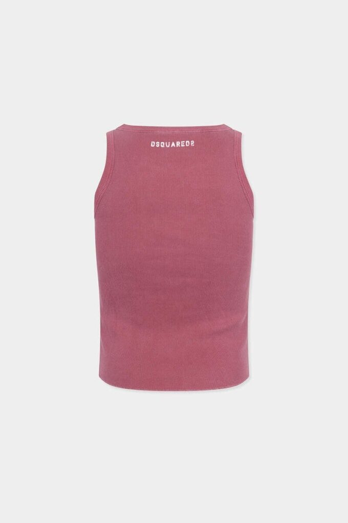 Koszulka bez rękawów w stylu vintage