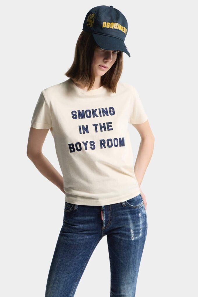 Koszulka w stylu vintage z idealnym krojem Koszulka w stylu vintage z idealnym krojem