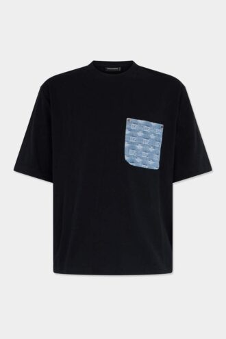 Koszulka z luźnym krojem i monogramem D2