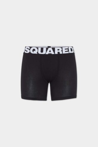 Kąpielówki Dsquared2 z dużym logo