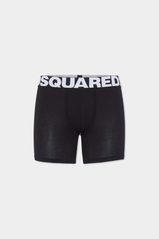 Kąpielówki Dsquared2 z dużym logo Kąpielówki Dsquared2 z dużym logo