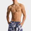 Kąpielówki typu boxer Midi z motywem tańczących kwiatów
