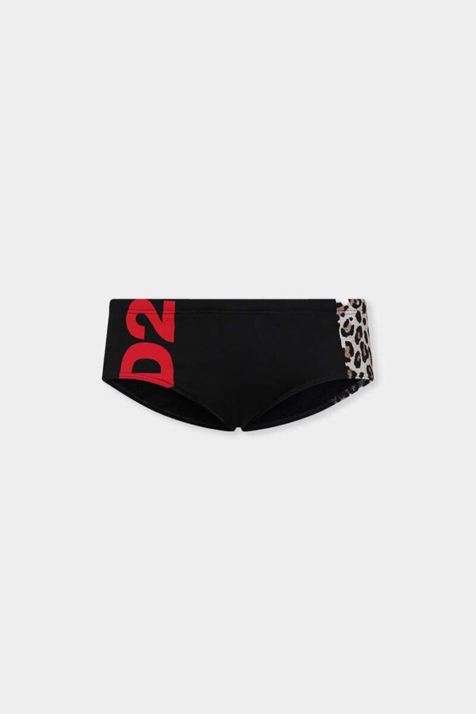 Kąpielówki z logo Dsquared2