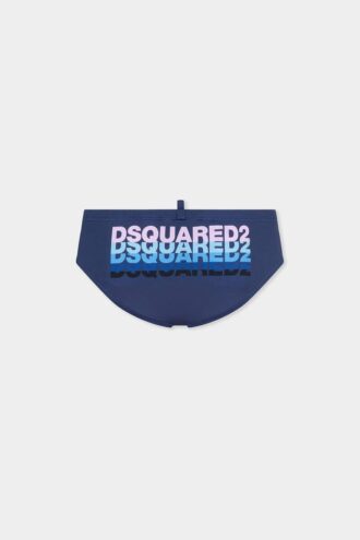 Kąpielówki z logo Dsquared2