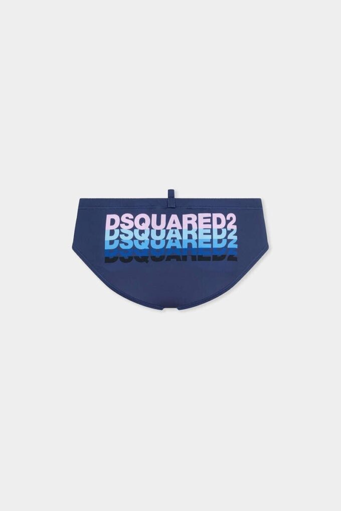 Kąpielówki z logo Dsquared2